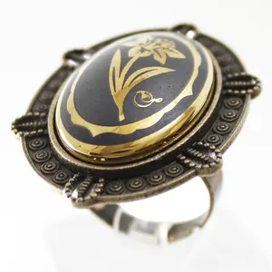 انگشتر زنانه مدل حدید اسفند ماه کد 7121