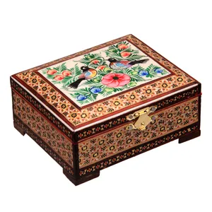 جعبه جواهرات خاتم کاری کد 1-70062