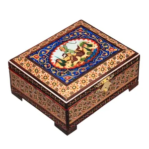 جعبه جواهرات خاتم کاری کد 4-70062