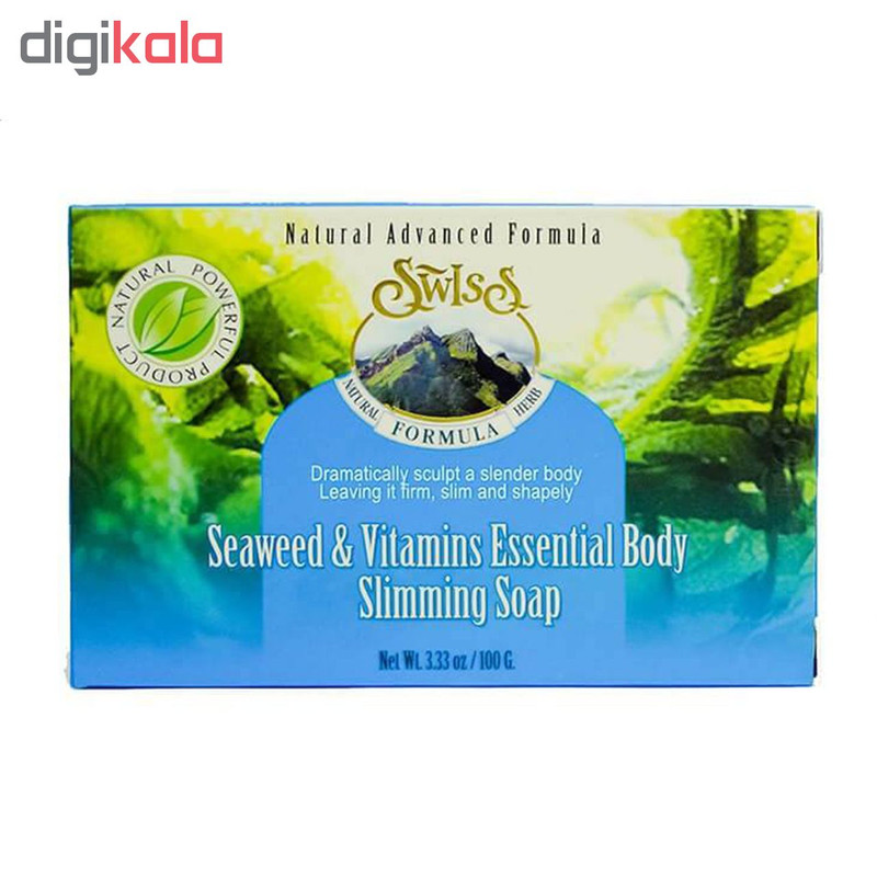 صابون لاغری بدن سوئیس فورمولا مقدار 100 گرم