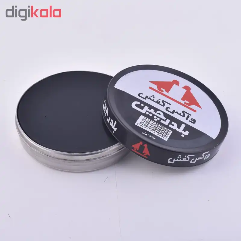 واکس کفش بلدرچین مدل S01 به همراه یک عدد پاشنه کش