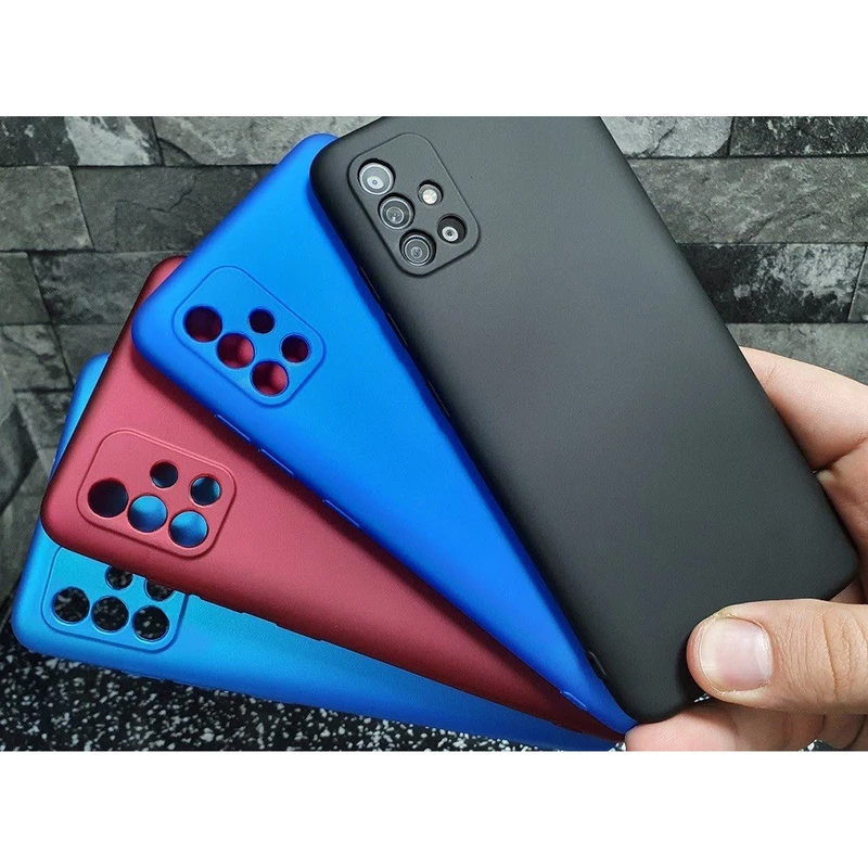 کاور مدل siliconi مناسب برای گوشی موبایل سامسونگ Galaxy A51