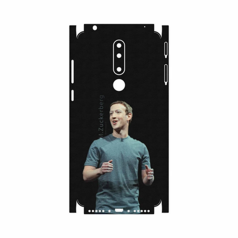 برچسب پوششی ماهوت مدل Mark Zuckerberg-FullSkin مناسب برای گوشی موبایل نوکیا 3.1 Plus