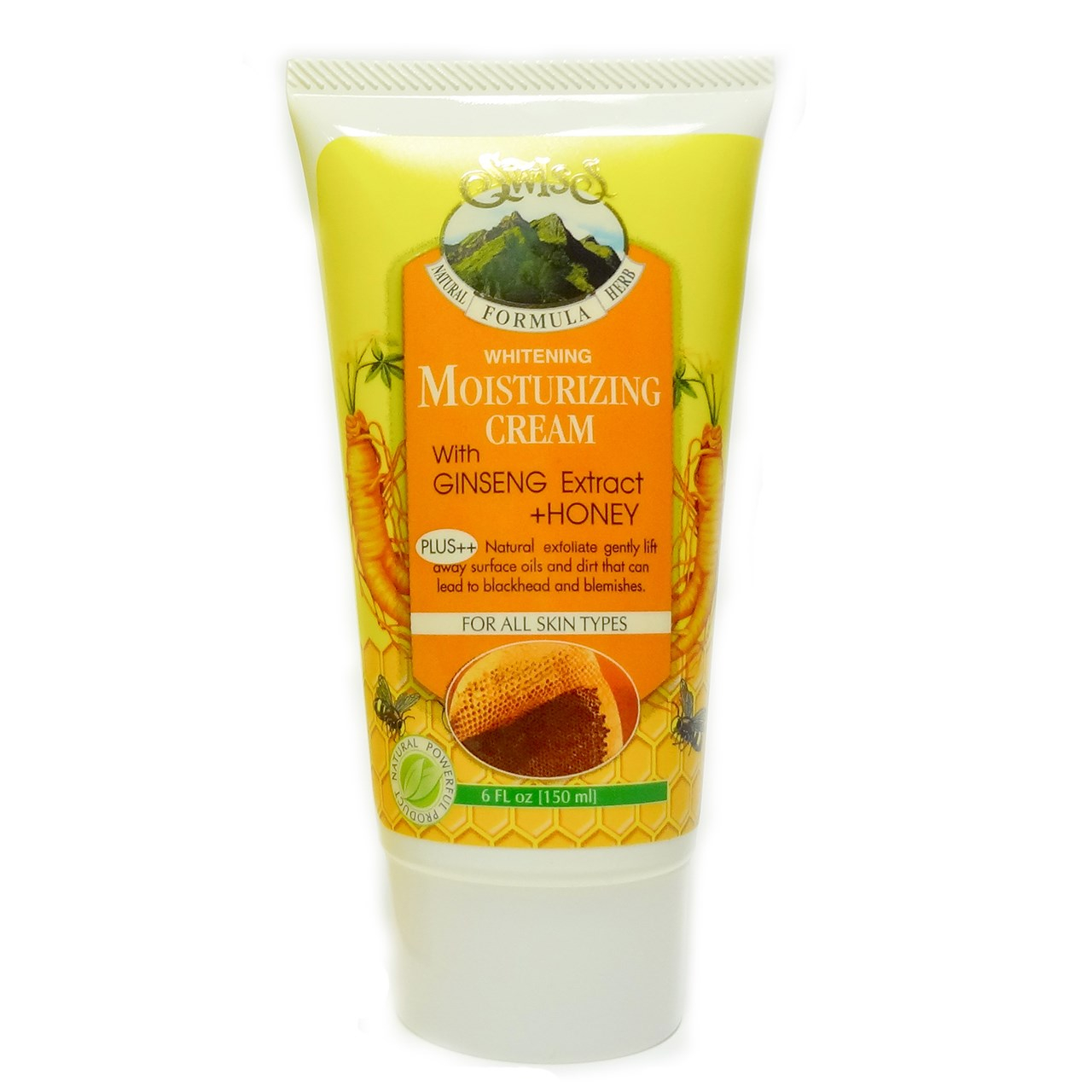 کرم مرطوب کننده سوئیس فورمولا مدل Ginseng +Honey حجم 150 میلی لیتر
