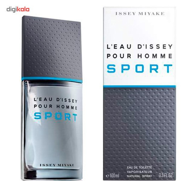 ادو تویلت مردانه ایسی میاک مدل L’Eau d’Issey Pour Homme Sport حجم 100 میلی لیتر
