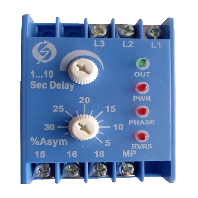 رله کنترل فاز تابلو فرمان آسانسور صانت الکترونیک مدل sp-1