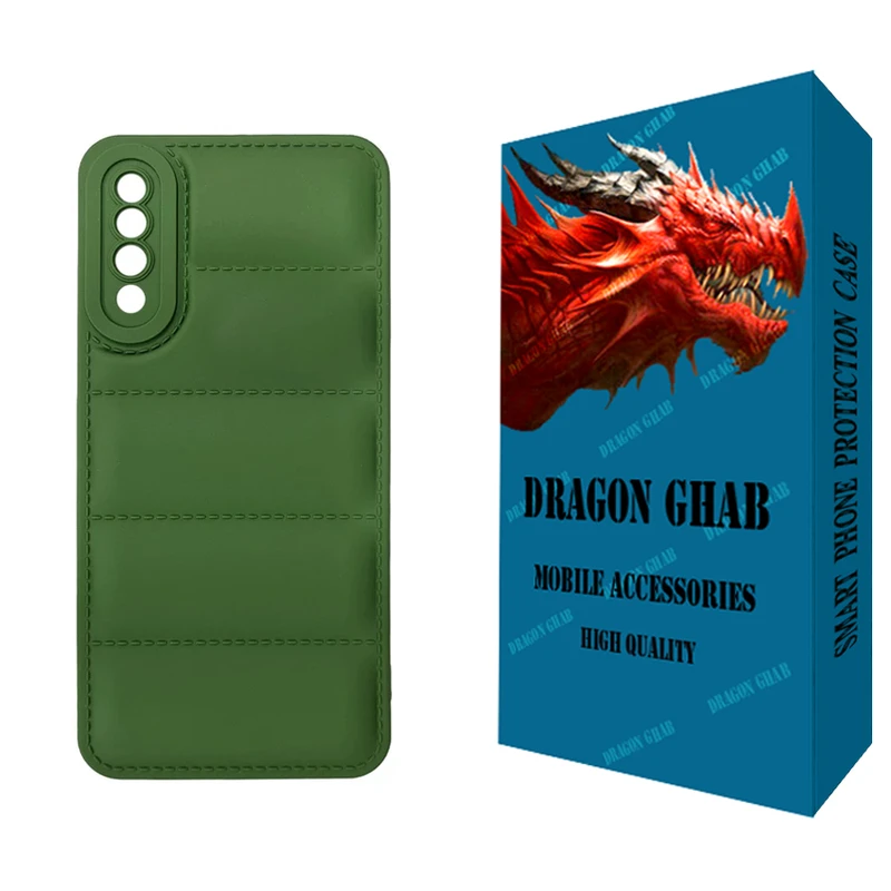 کاور دراگون قاب مدل پافری مناسب برای گوشی موبایل سامسونگ Galaxy A50