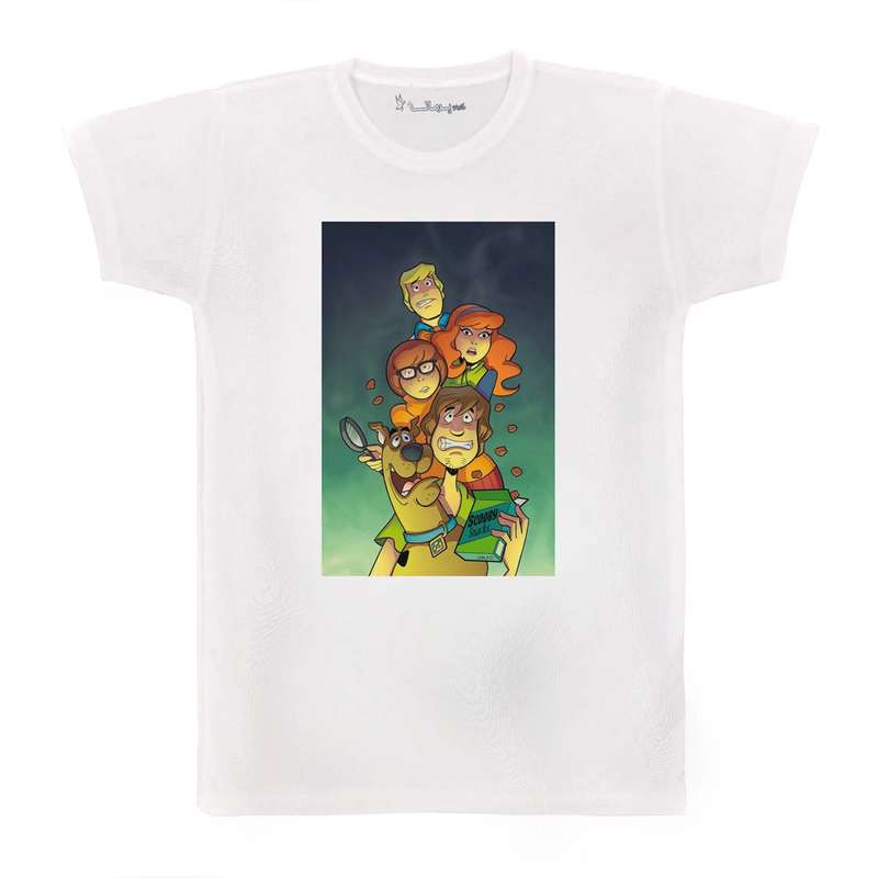 تی شرت بچگانه پرمانه طرح اسکوبی دو کد pmt.3725