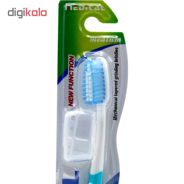 مسواک مدیکال مدل اولترا وایت Y-505A با برس متوسط