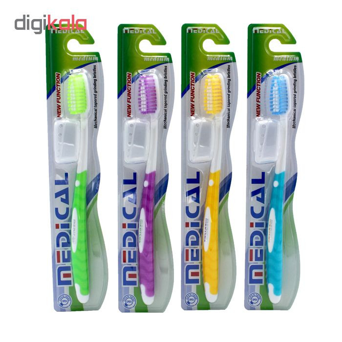 مسواک مدیکال مدل اولترا وایت Y-505A با برس متوسط