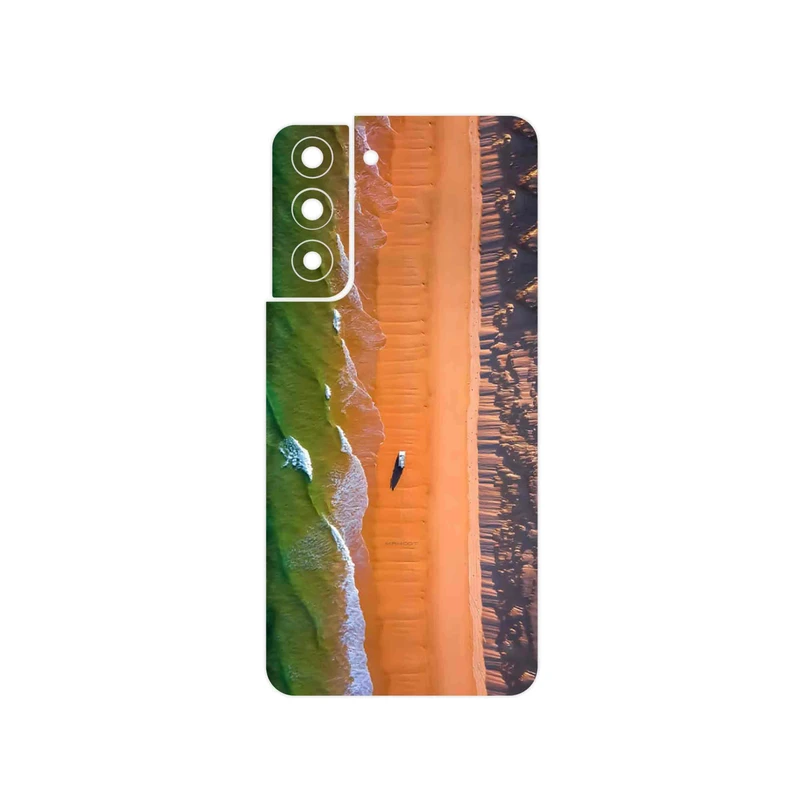 برچسب پوششی ماهوت مدل Beach and Green Sea مناسب برای گوشی موبایل سامسونگ Galaxy S21 FE 5G