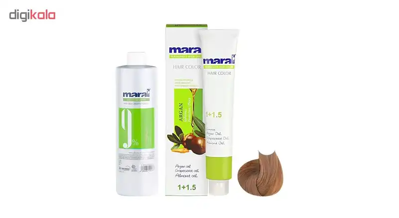 کیت رنگ مو مارال شماره 8.78 رنگ بلوند کاپوچینو