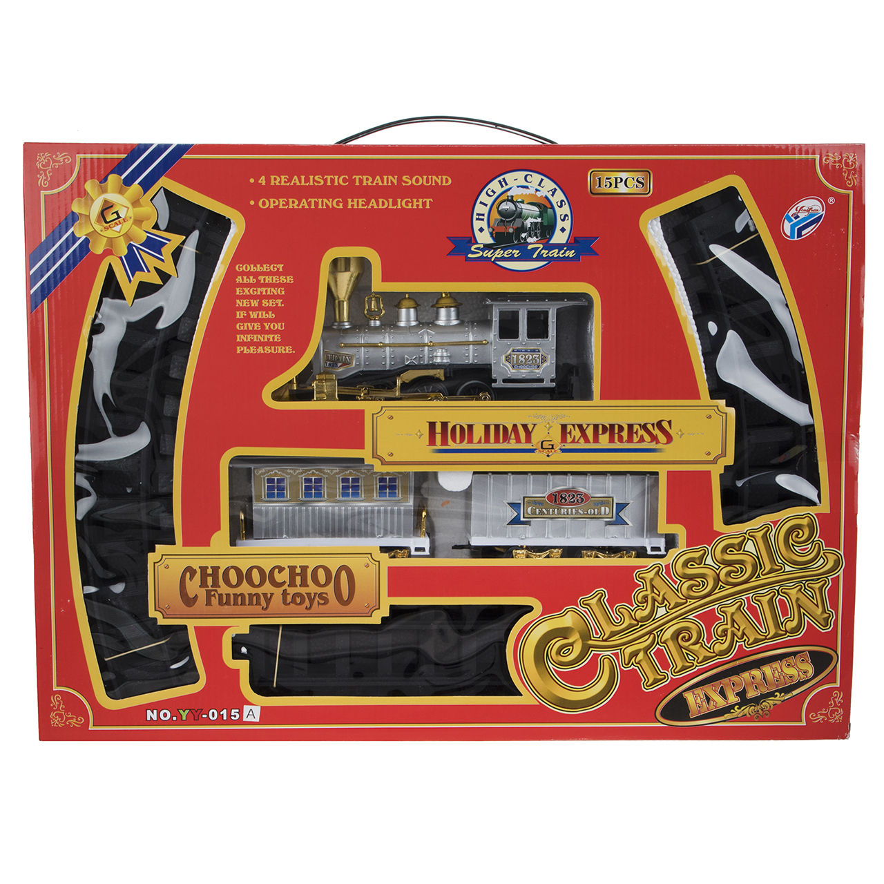  قطار اسباب بازی مدل HOLIDAY EXPRESS کد YY-015A
