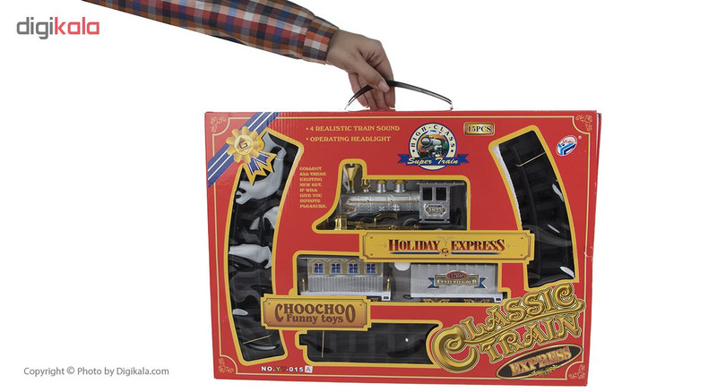 قطار اسباب بازی مدل HOLIDAY EXPRESS کد YY-015A