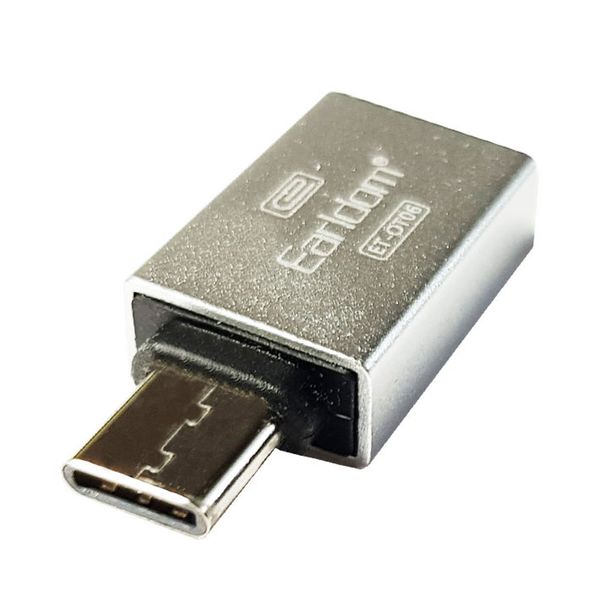 مبدل USB 3.0 به TYPE-C ارلدام مدل ET-OT06 مبدل USB 3.0 به TYPE-C ارلدام مدل ET-OT06