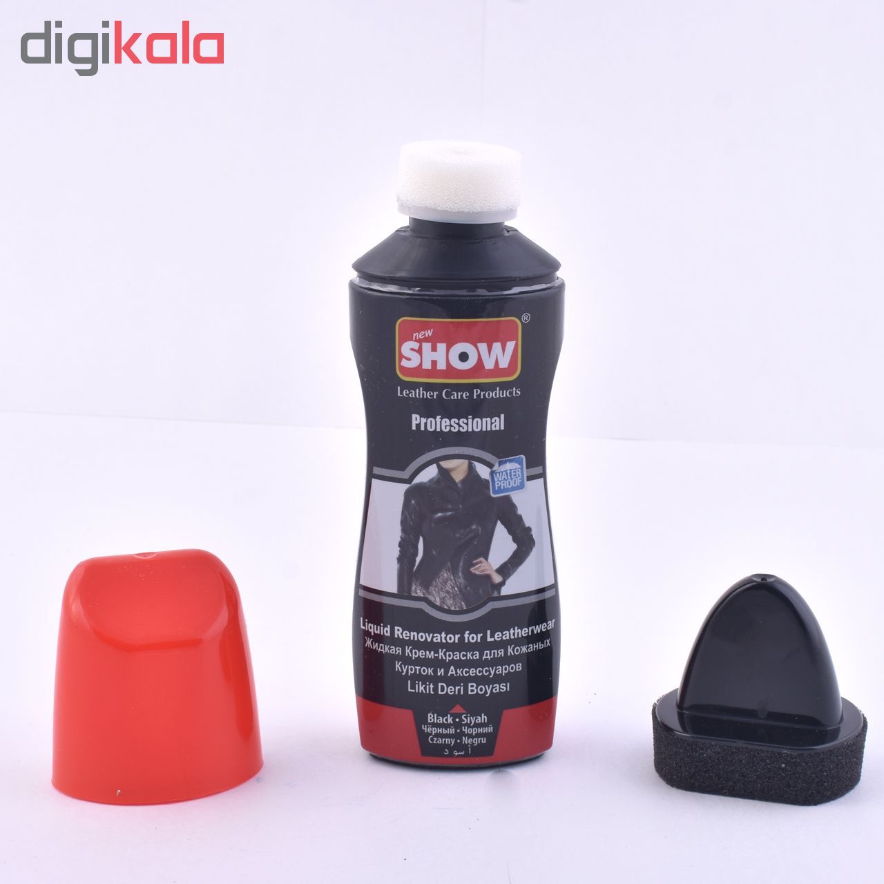 واکس براق کننده و محافظت از محصولات چرمی شو مدل S01 به همراه یک عدد پاشنه کش - - 3
