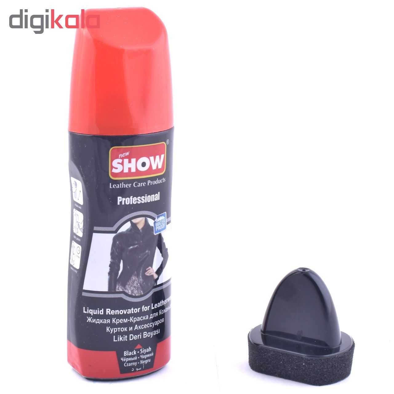 واکس براق کننده و محافظت از محصولات چرمی شو مدل S01 به همراه یک عدد پاشنه کش - - 5