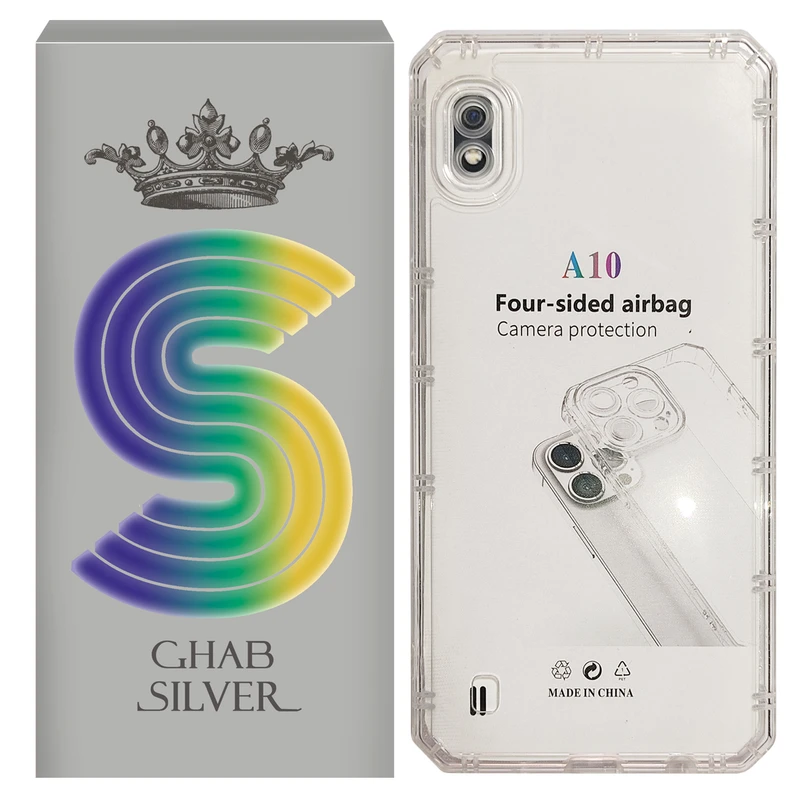 کاور قاب سیلور مدل ژله ای مناسب برای گوشی موبایل سامسونگ Galaxy A10