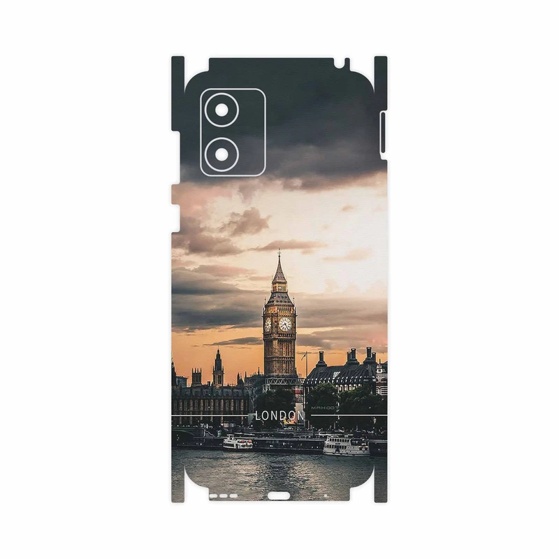 برچسب پوششی ماهوت مدل London_City-FullSkin مناسب برای گوشی موبایل موتورولا Moto E13