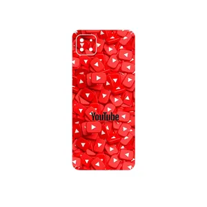 MAHOOT Youtube Cover Sticker for Samsung Galaxy A22 5G