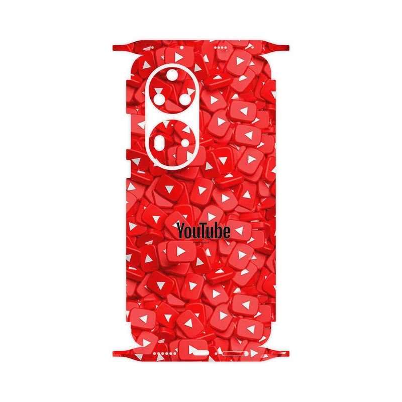 برچسب پوششی ماهوت مدل Youtube-FullSkin مناسب برای گوشی موبایل هوآوی P50 Pro