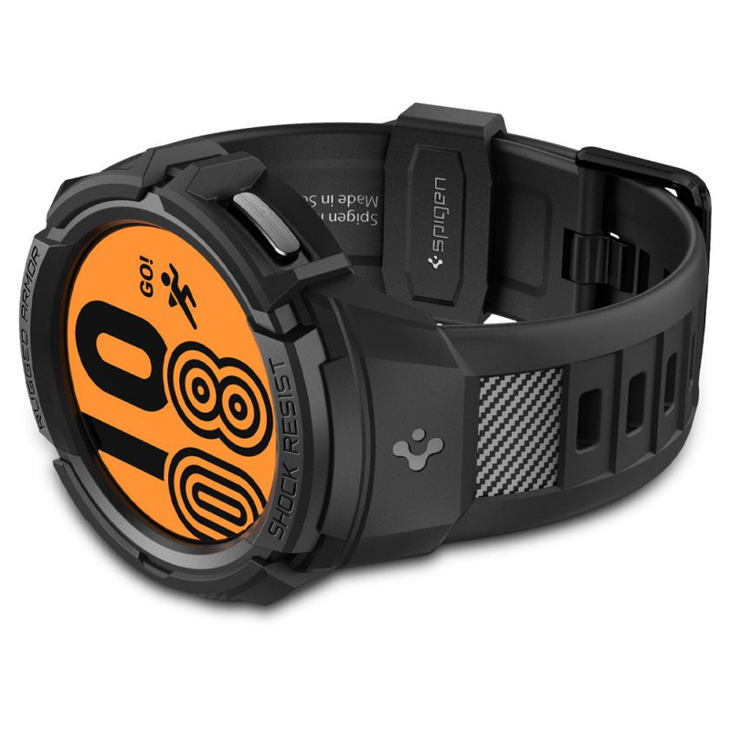 بند اسپیگن مدل Rugged Armor Pro مناسب برای ساعت هوشمند سامسونگ Galaxy Watch5 Pro 45mm 2