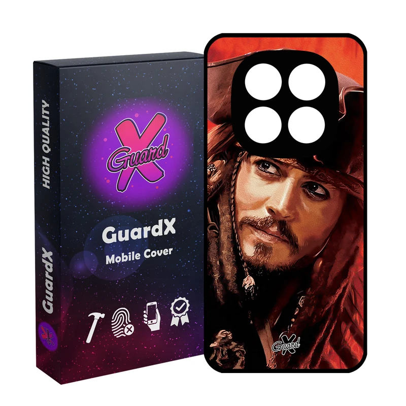 کاور گارد ایکس طرح Johnny Depp مدل 10205 مناسب برای گوشی موبایل شیائومی Redmi Note 14 Pro 4G