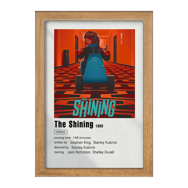 تابلو خندالو مدل درخشش (The Shining) کد F11313