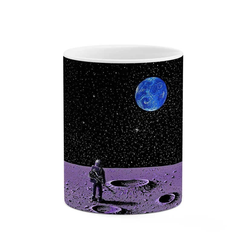 ماگ کاکتی طرح فضا  کد mgp10150