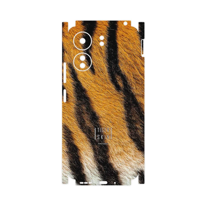 برچسب پوششی ماهوت مدل Tiger Skin-FullSkin مناسب برای گوشی موبایل شیائومی Poco C65