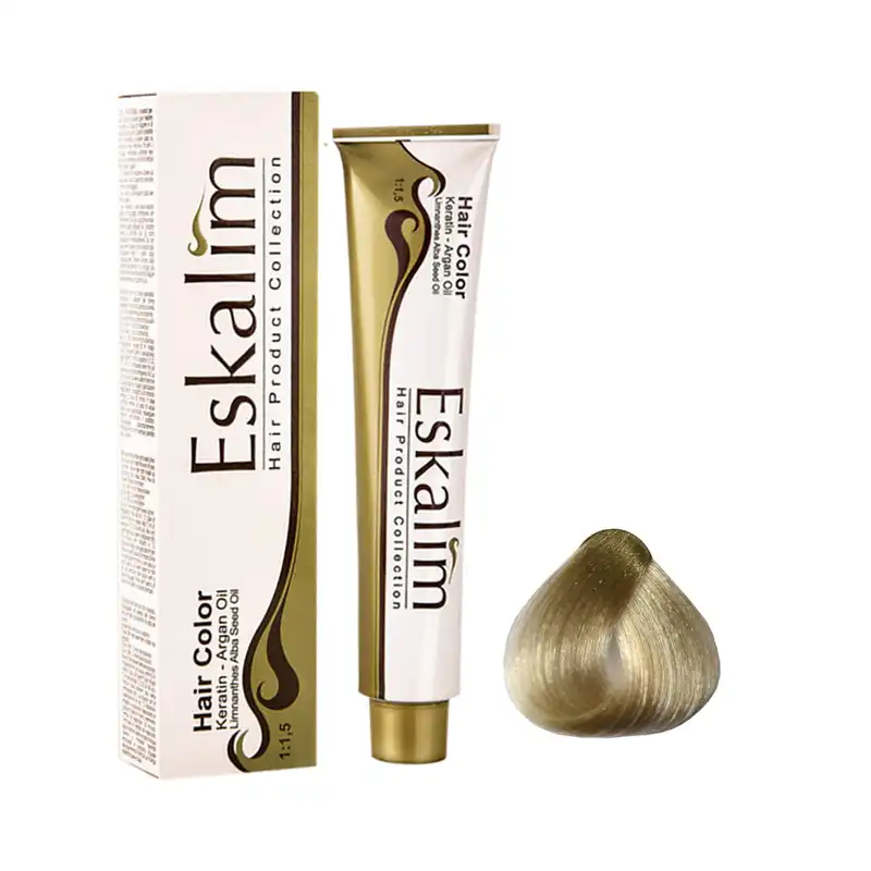 رنگ مو اسکالیم شماره 9.21 حجم 100 میلی لیتر رنگ بلوند مرواریدی خیلی روشن