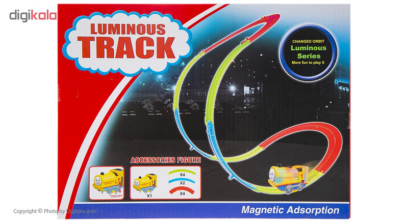 قطار اسباب بازی مدل LUMINOUS TRACK کد 9935
