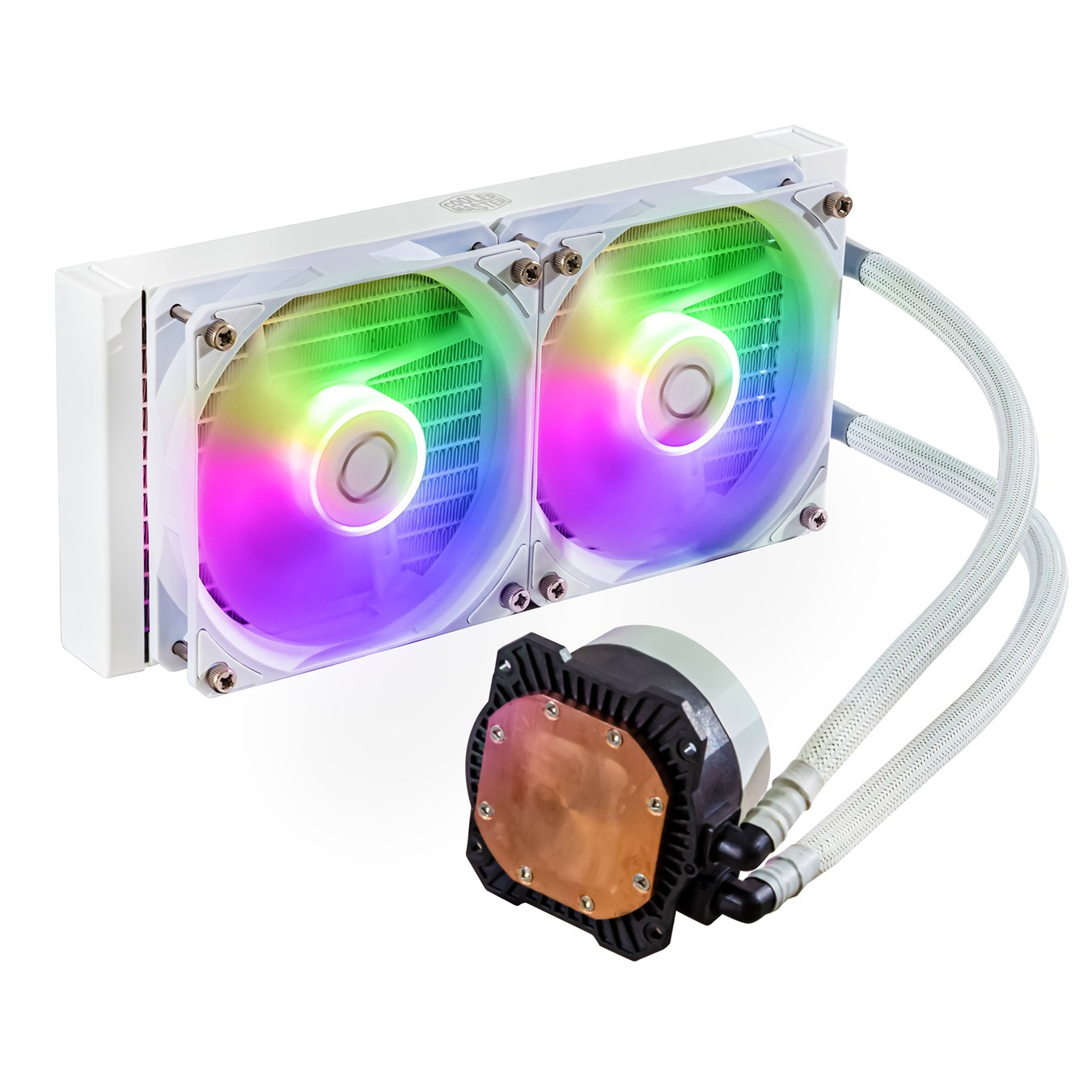 سیستم خنک کننده آبی کولر مستر مدل MASTERLIQUID 240L CORE ARGB W