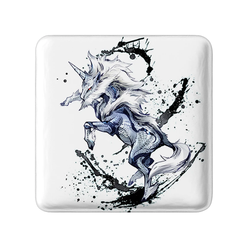 مگنت خندالو طرح بازی شکارچی هیولا (Monster Hunter) مدل مربعی کد 33288