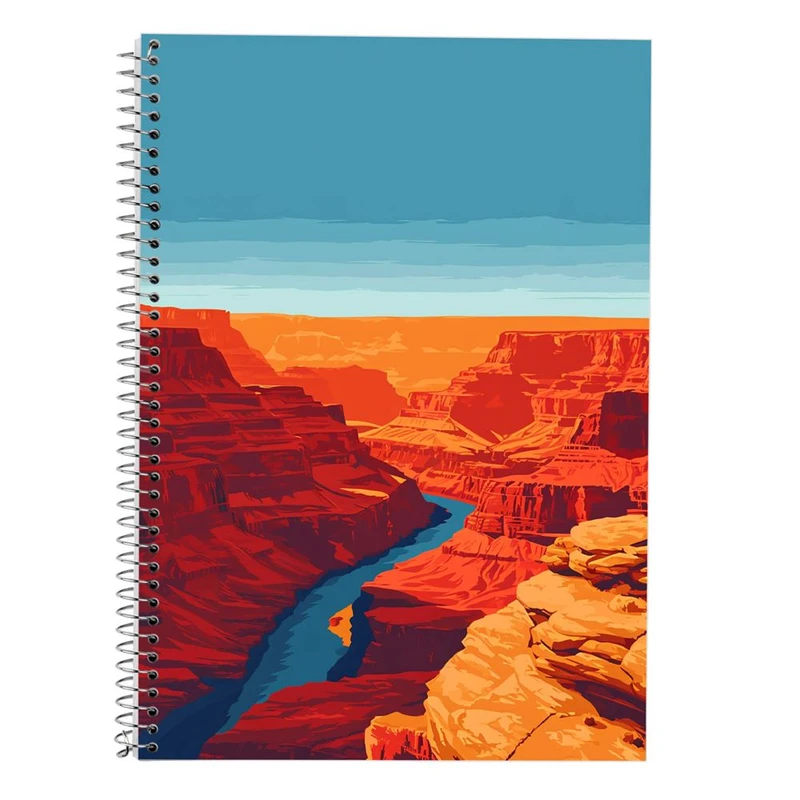 دفتر لغت 50 برگ مدوپد طرح کویر کد DF16687