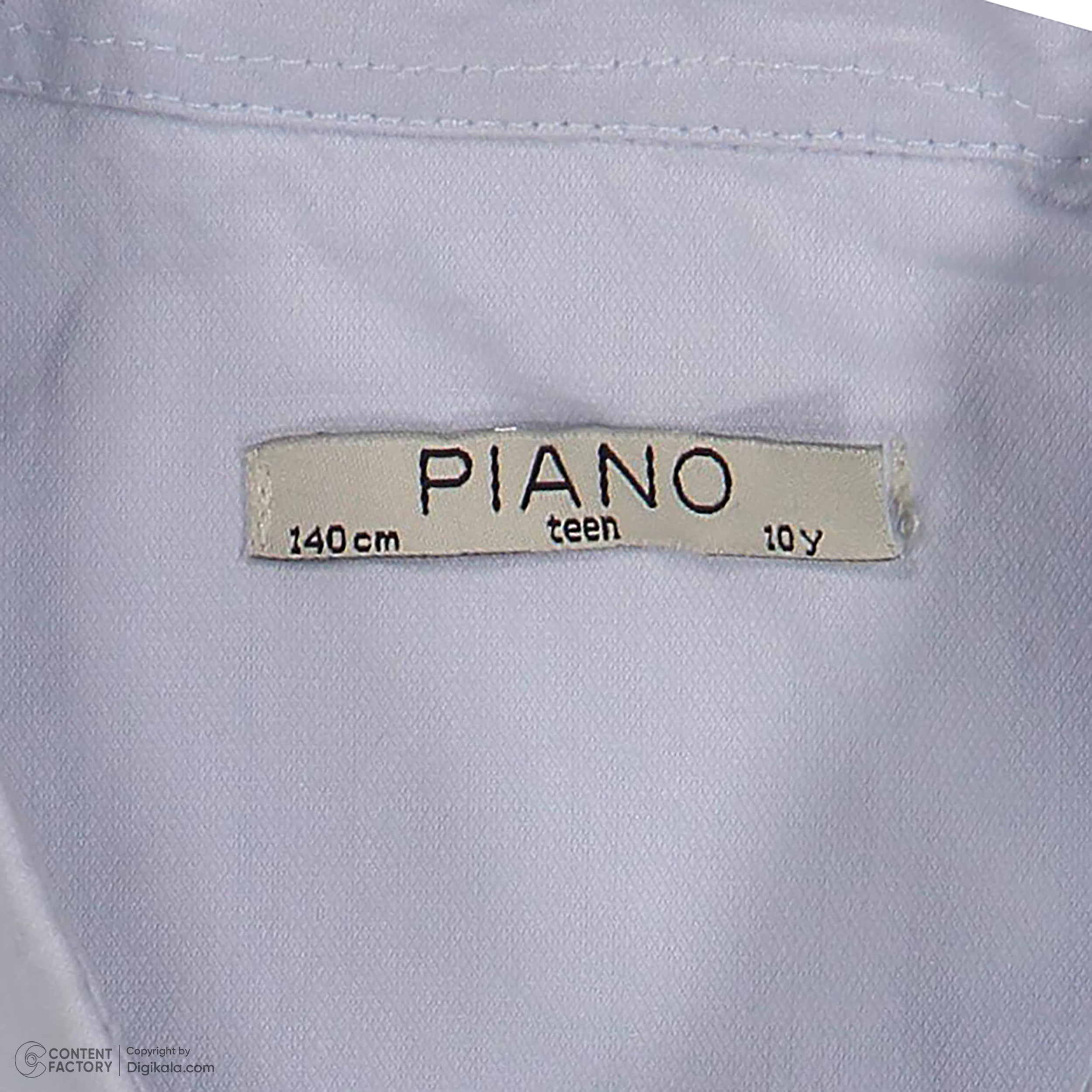 پیراهن آستین بلند پسرانه پیانو مدل 8409-1 -  - 4