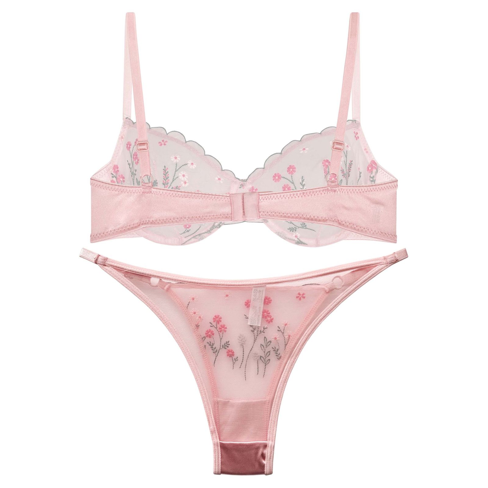 ست شورت و سوتین زنانه نوشه پوش کد 88825 -  - 5