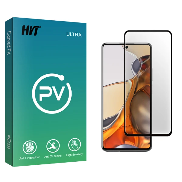 محافظ صفحه نمایش سرامیکی اچ وی تی مدل PV Glass مناسب برای گوشی موبایل شیائومی 11T Pro 5G 2107113SG