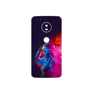 MAHOOT Smoke Rainbow Digital Art 1 Cover Sticker for Motorola Moto G5