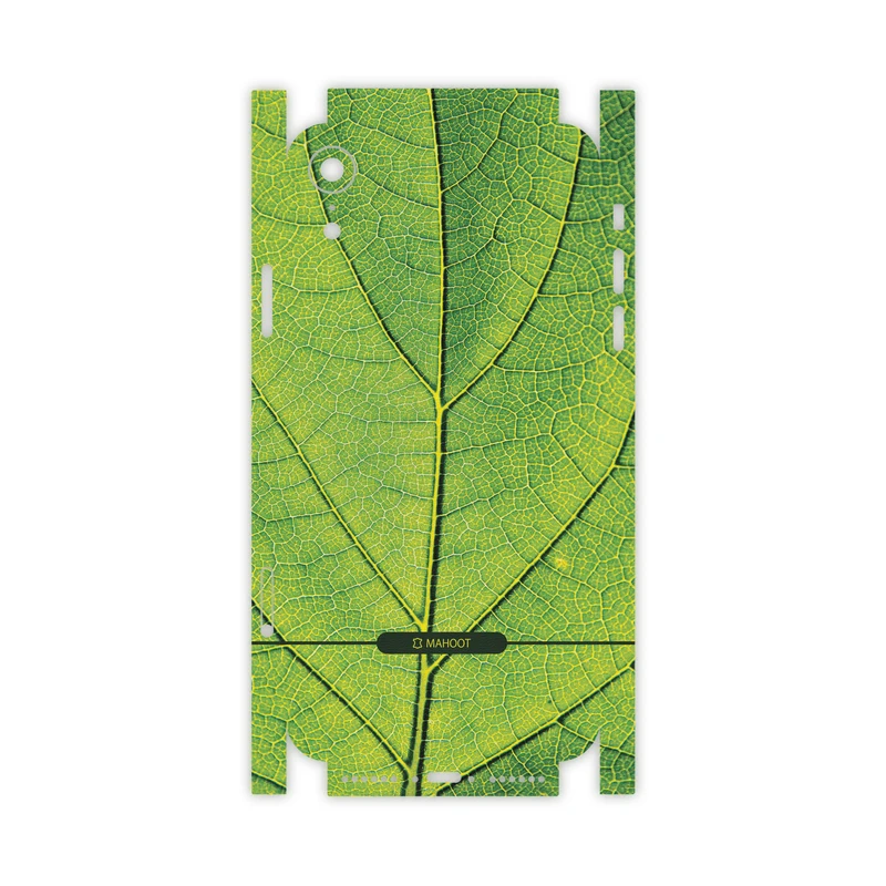 برچسب پوششی ماهوت مدل Leaf-Texture-FullSkin مناسب برای گوشی موبایل اپل iPhone Xr