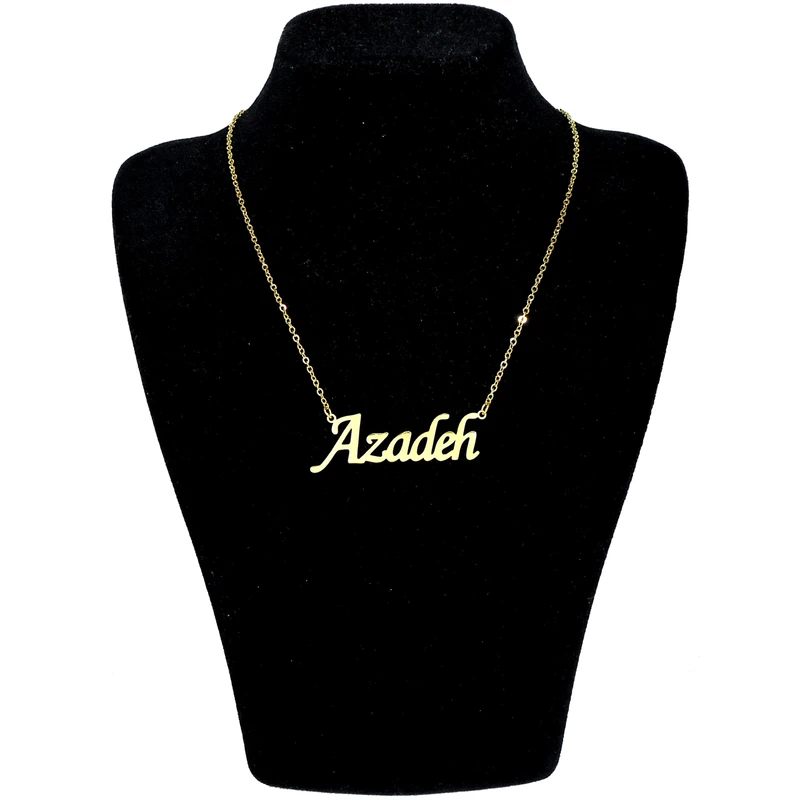 گردنبند زنانه طرح آزاده کد 121