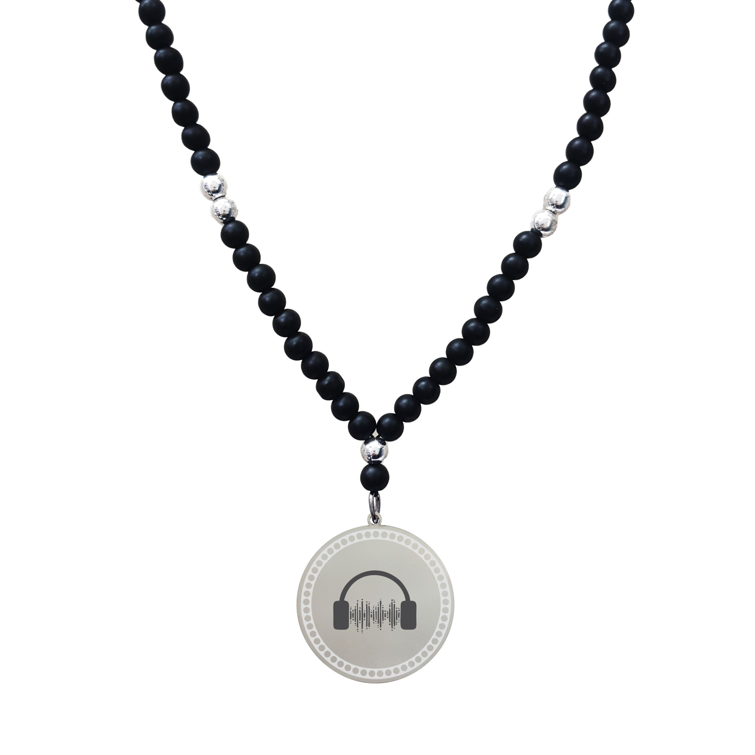 گردنبند مردانه ترمه ۱ مدل موزیک کد OXS651