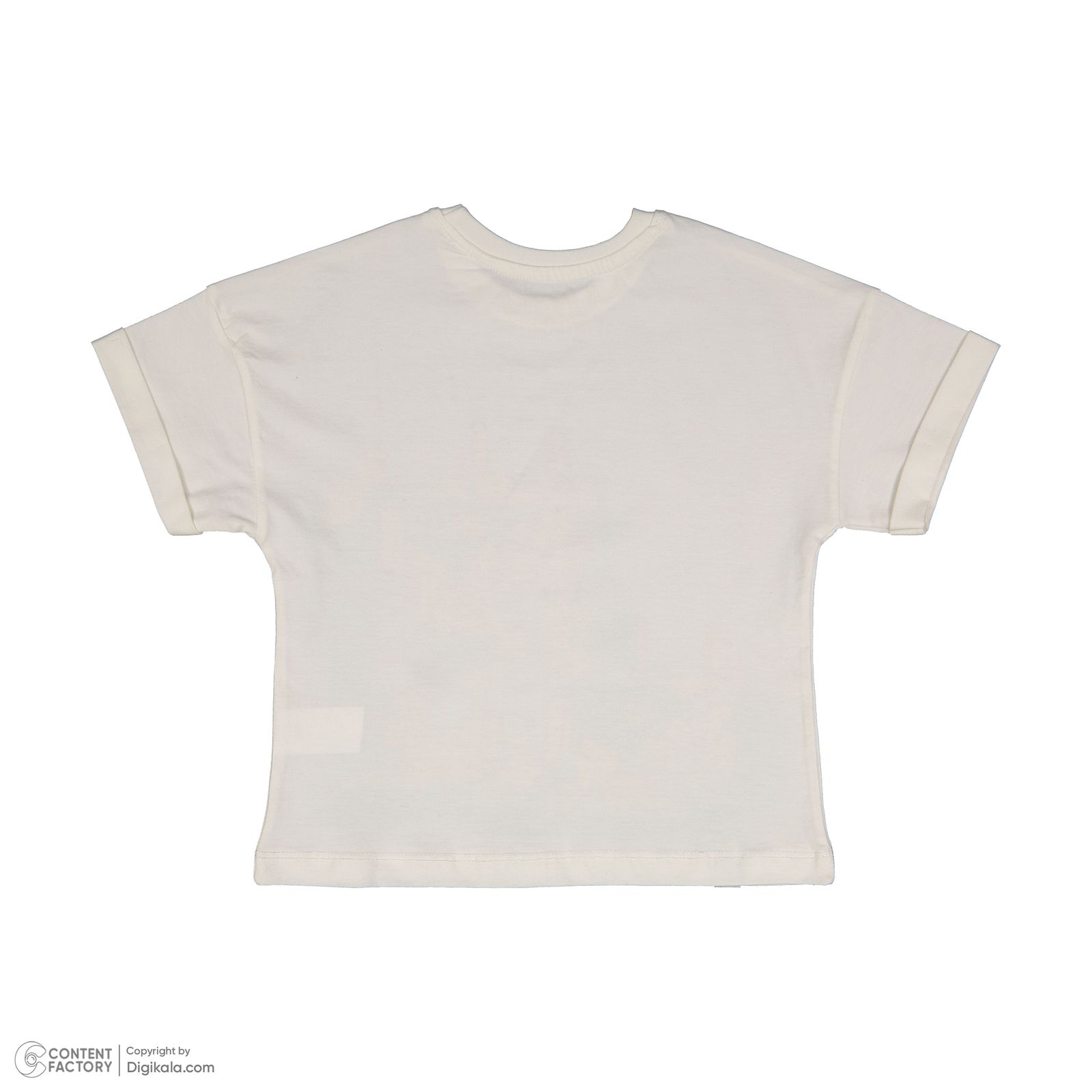ست تی شرت آستین کوتاه و شلوارک پسرانه سون پون مدل 1097 رنگ سفید -  - 7