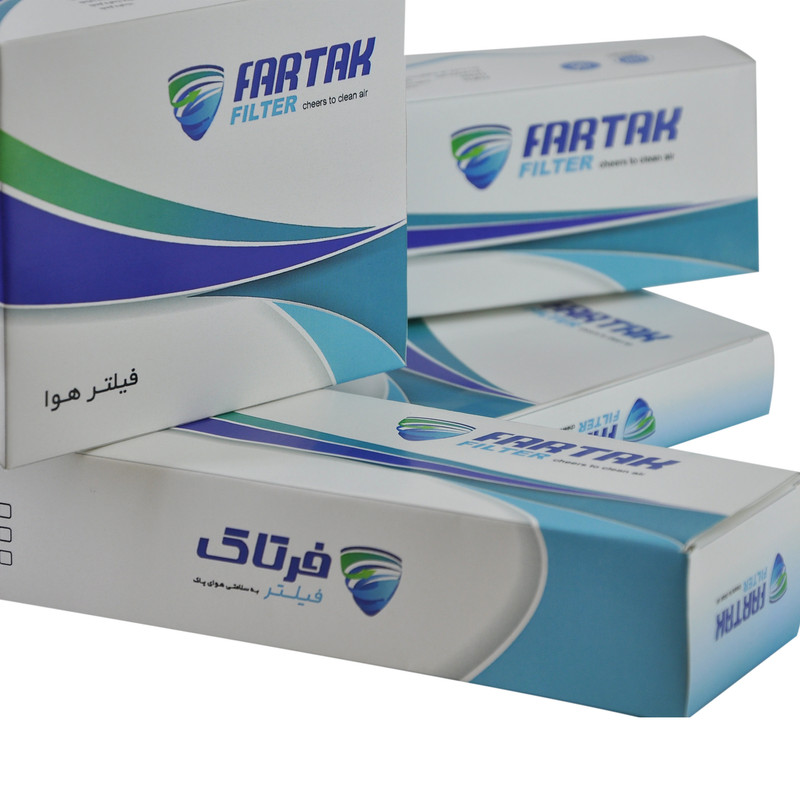 فیلتر هوا خودرو فرتاک فیلتر مدل F-12A130EI مناسب برای پراید انژکتوری