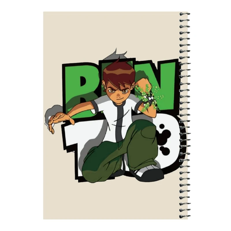 دفتر مشق 80 برگ اس جی مدل بن تن کد ۶    