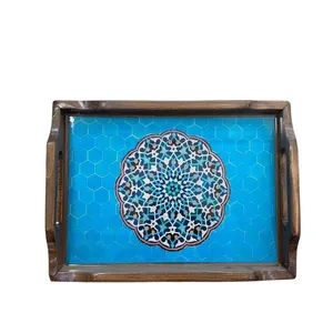 سینی رزینی چوبی مدل S1H1