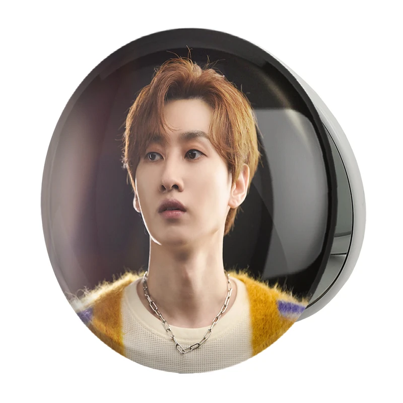 آینه جیبی خندالو طرح اینهیوک گروه سوپر جونیور Super Junior مدل تاشو کد 21382 