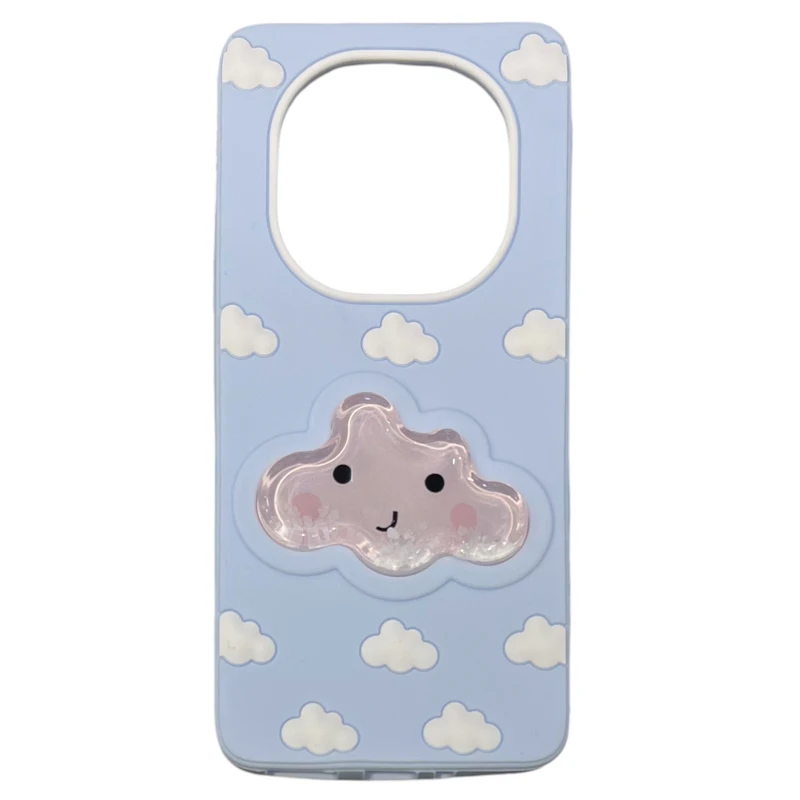 کاور طرح ابر اکواریومی مناسب برای گوشی موبایل شیائومی REDMI NOTE 14 PRO 4G