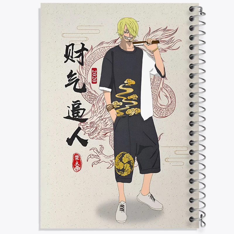 دفتر لیست خرید 50 برگ خندالو طرح سانجی انیمه وان پیس کد N3626