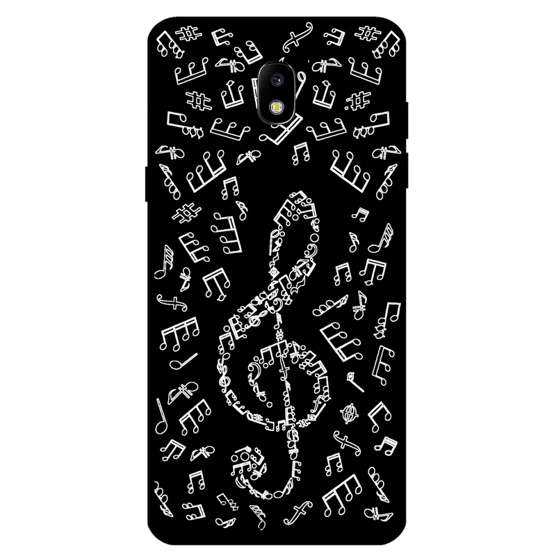کاور مگافون طرح نوت موسیقی مدل 1370 مناسب برای گوشی موبایل سامسونگ Galaxy J3 Pro / J330   
